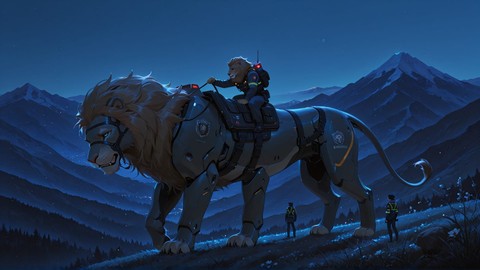 Blue Night Mountain Agentic smartphone wallpaper free download, vertical 9:16 format, Blue, Night, Mountain, Spring