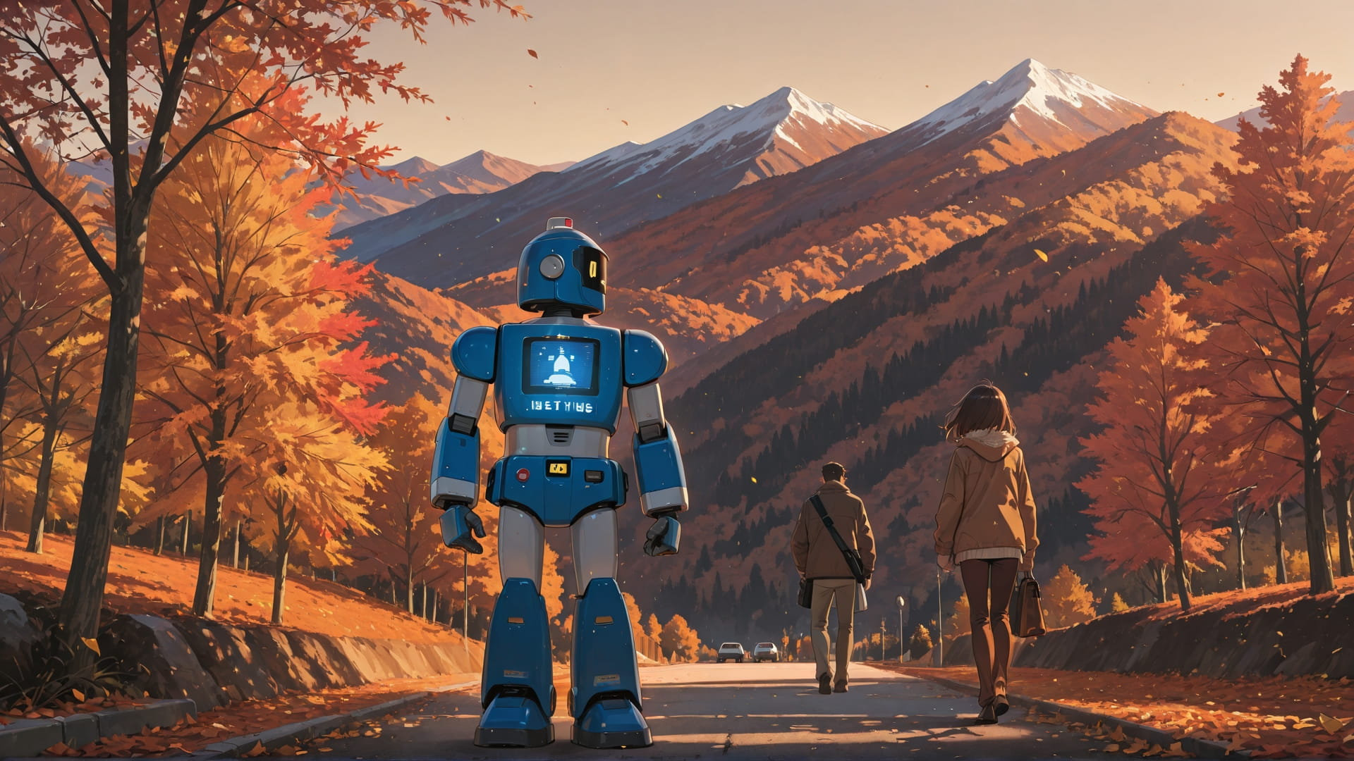 Brown Afternoon Mountain Agentic smartphone wallpaper free download, vertical 16:9 format, Brown, Afternoon, Mountain, Autumn 001