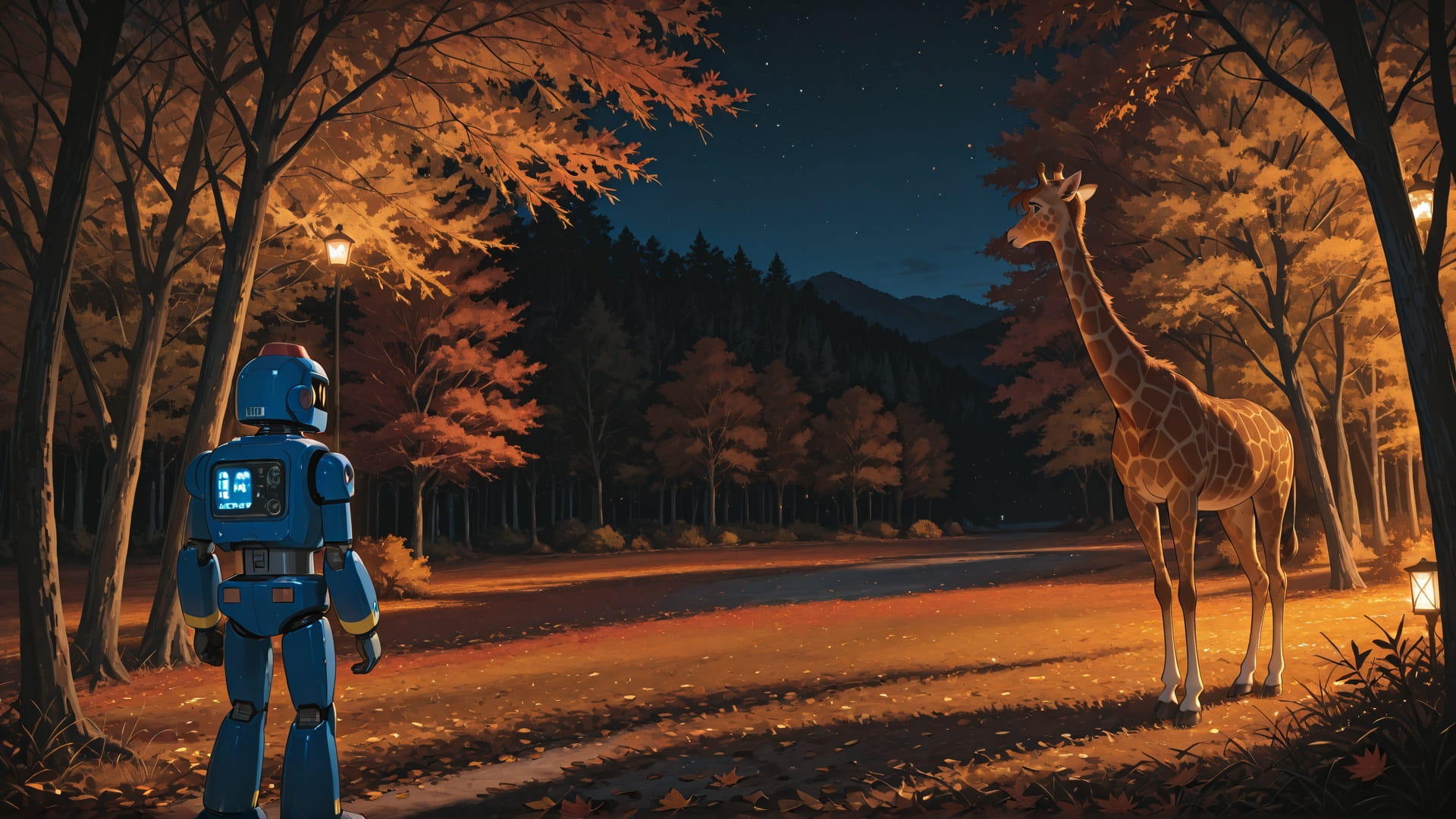 Brown Night Nature Agentic smartphone wallpaper free download, vertical 16:9 format, Brown, Night, Nature, Autumn