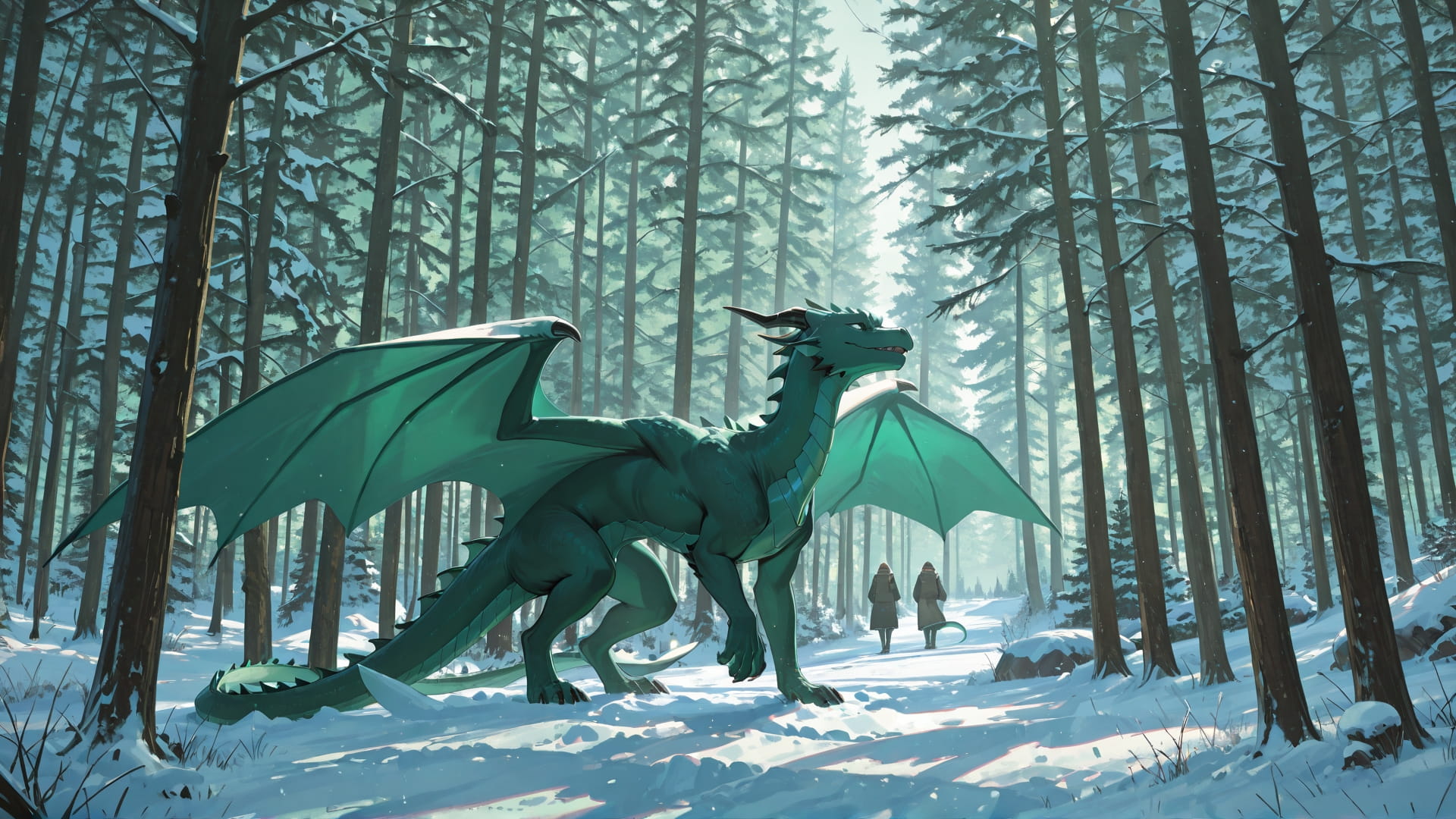 Green Afternoon Nature Agentic smartphone wallpaper free download, vertical 16:9 format, Green, Afternoon, Nature, Winter