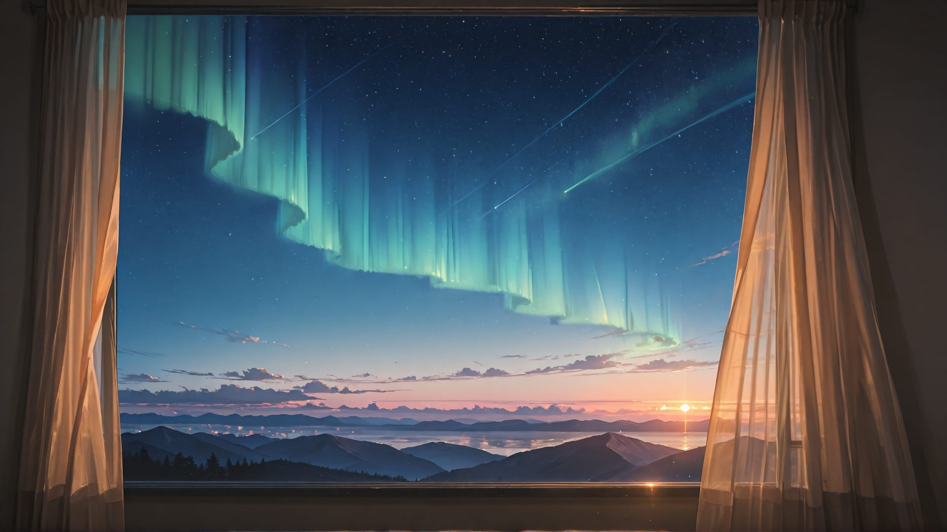 Brown Afternoon Sky Aurora smartphone wallpaper free download, vertical 16:9 format, Brown, Afternoon, Sky, Spring 001