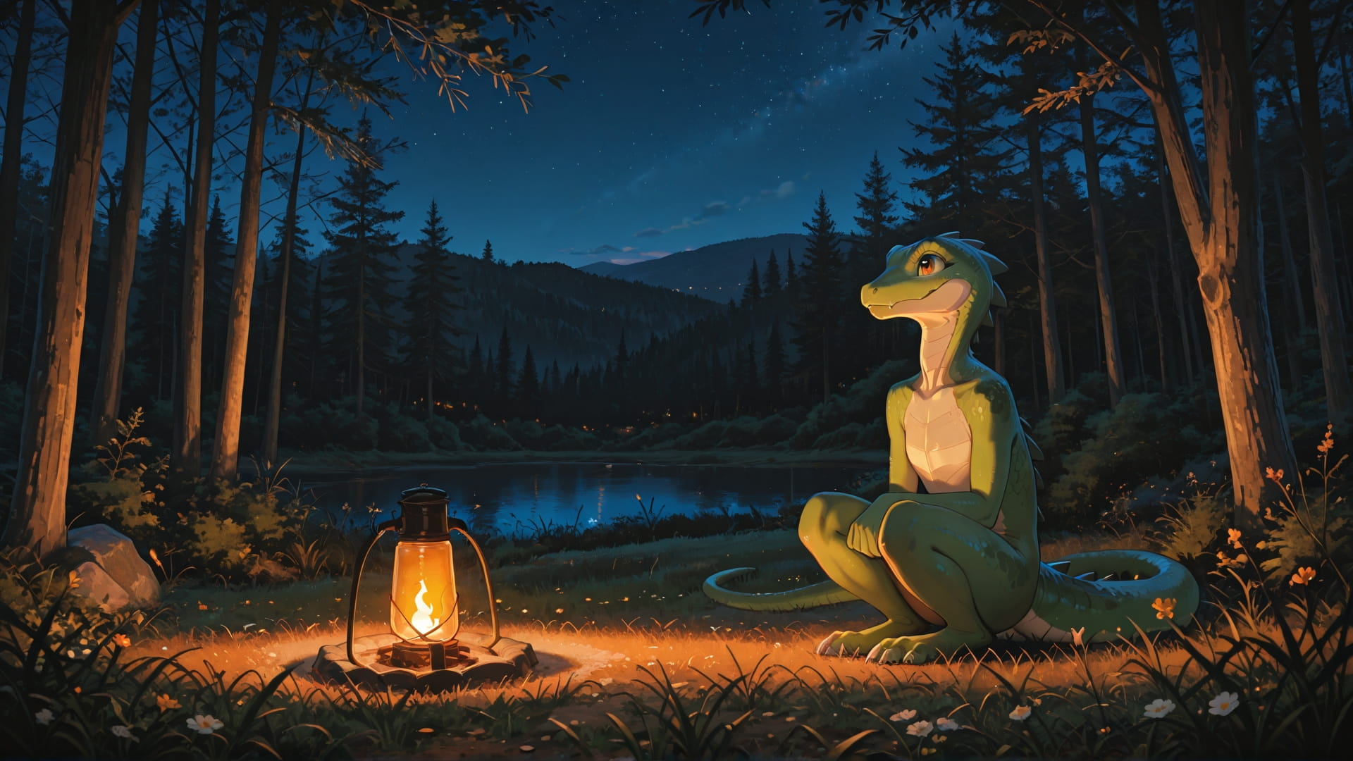 Orange Night Nature BlockParty smartphone wallpaper free download, vertical 16:9 format, Orange, Night, Nature, Spring