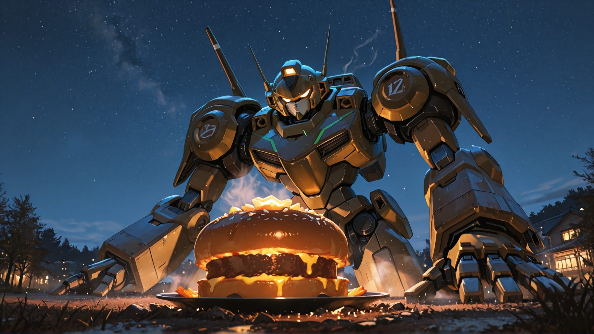 Brown Night Sky CabbageCrush smartphone wallpaper free download, vertical 16:9 format, Brown, Night, Sky, Spring