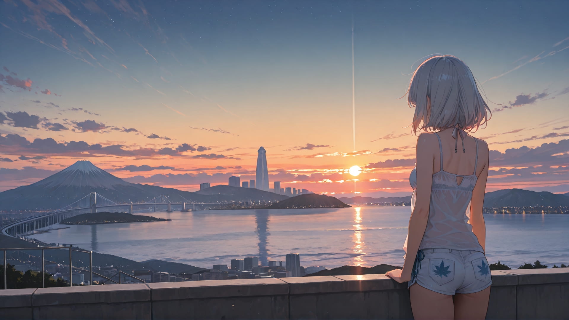 Brown Sunset Sky Canada smartphone wallpaper free download, vertical 16:9 format, Brown, Sunset, Sky, Summer 001