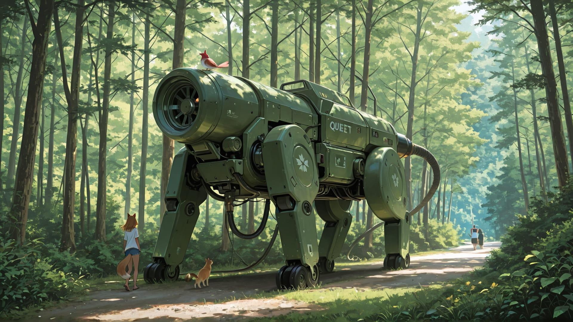 Green Afternoon Nature Canada smartphone wallpaper free download, vertical 16:9 format, Green, Afternoon, Nature, Summer