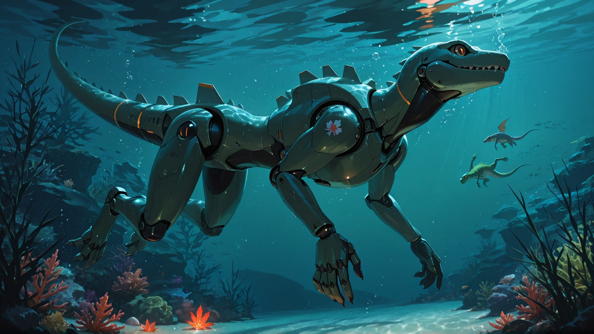 Green Night Sea Canada smartphone wallpaper free download, vertical 16:9 format, Green, Night, Sea, Summer