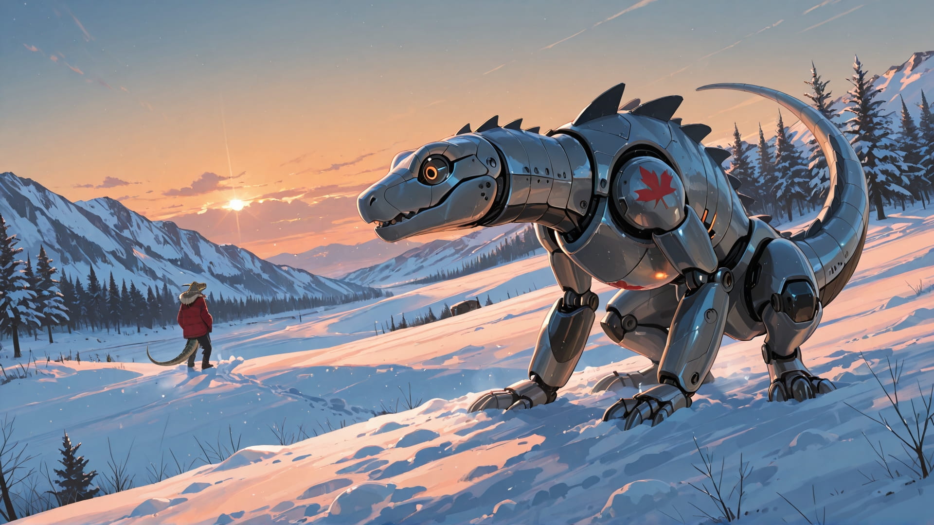 Orange Afternoon Sky Canada smartphone wallpaper free download, vertical 16:9 format, Orange, Afternoon, Sky, Winter