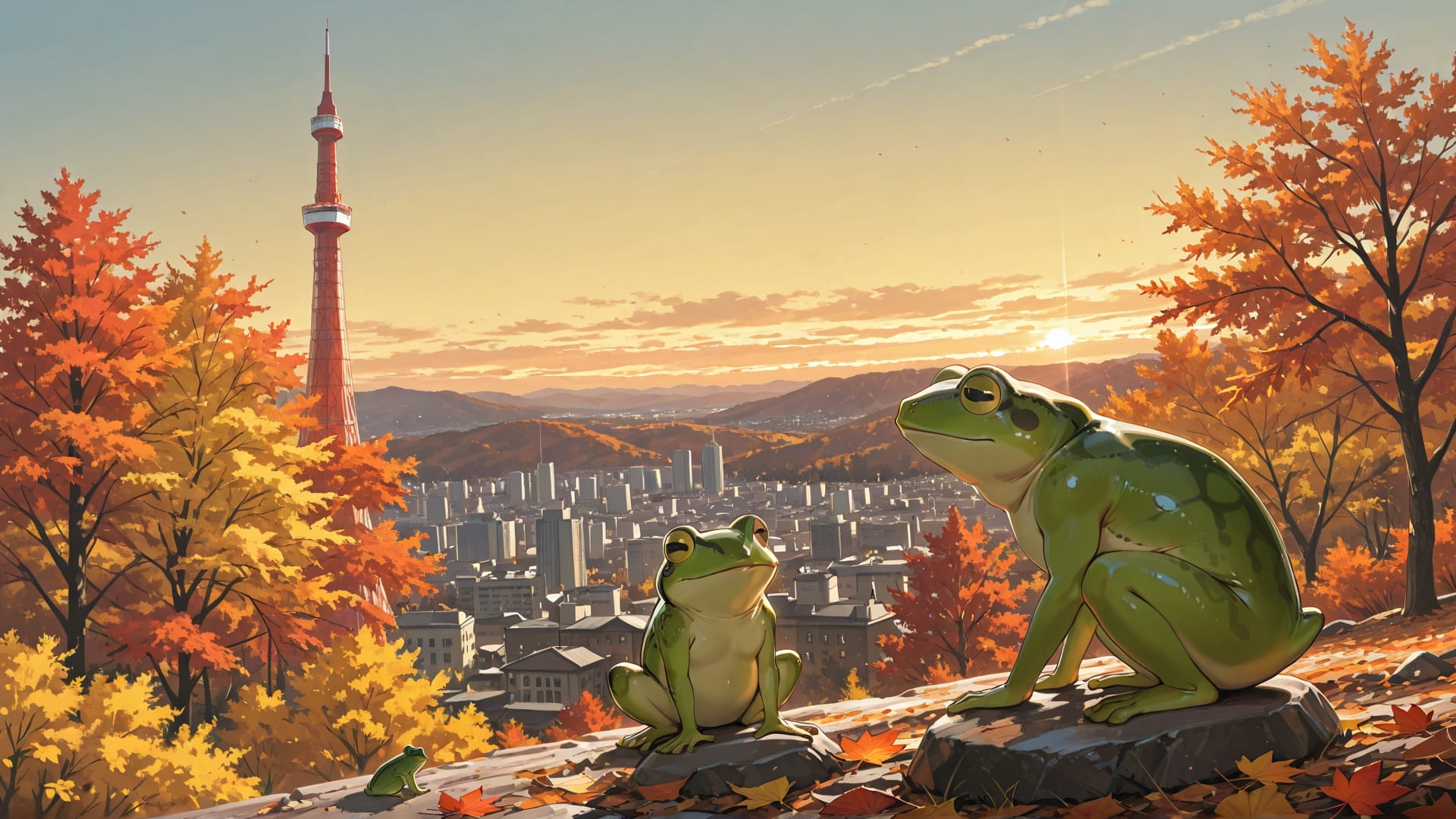 Yellow Afternoon Sky Canada smartphone wallpaper free download, vertical 16:9 format, Yellow, Afternoon, Sky, Autumn