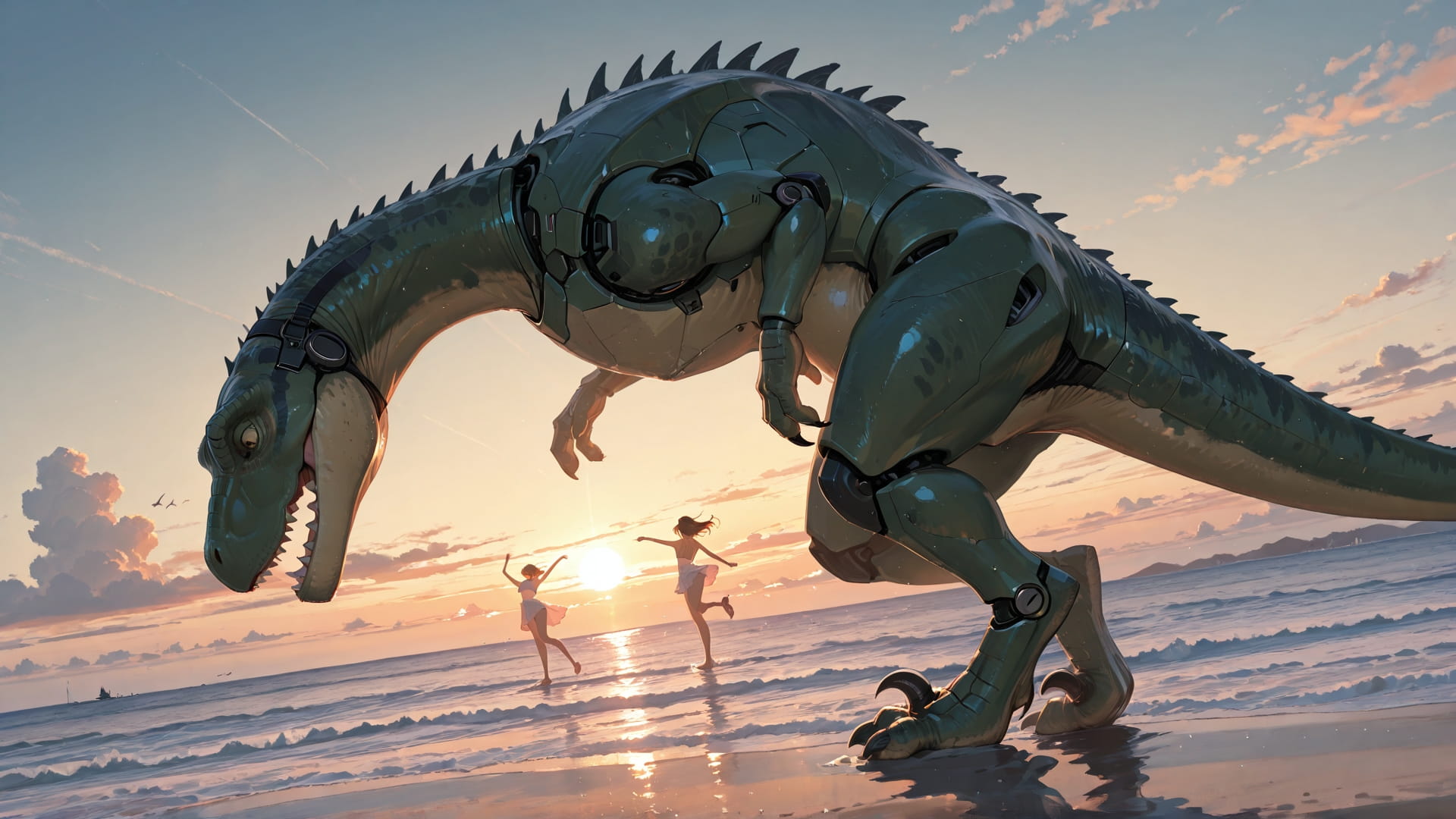 Brown Afternoon Sea Dance smartphone wallpaper free download, vertical 16:9 format, Brown, Afternoon, Sea, Summer