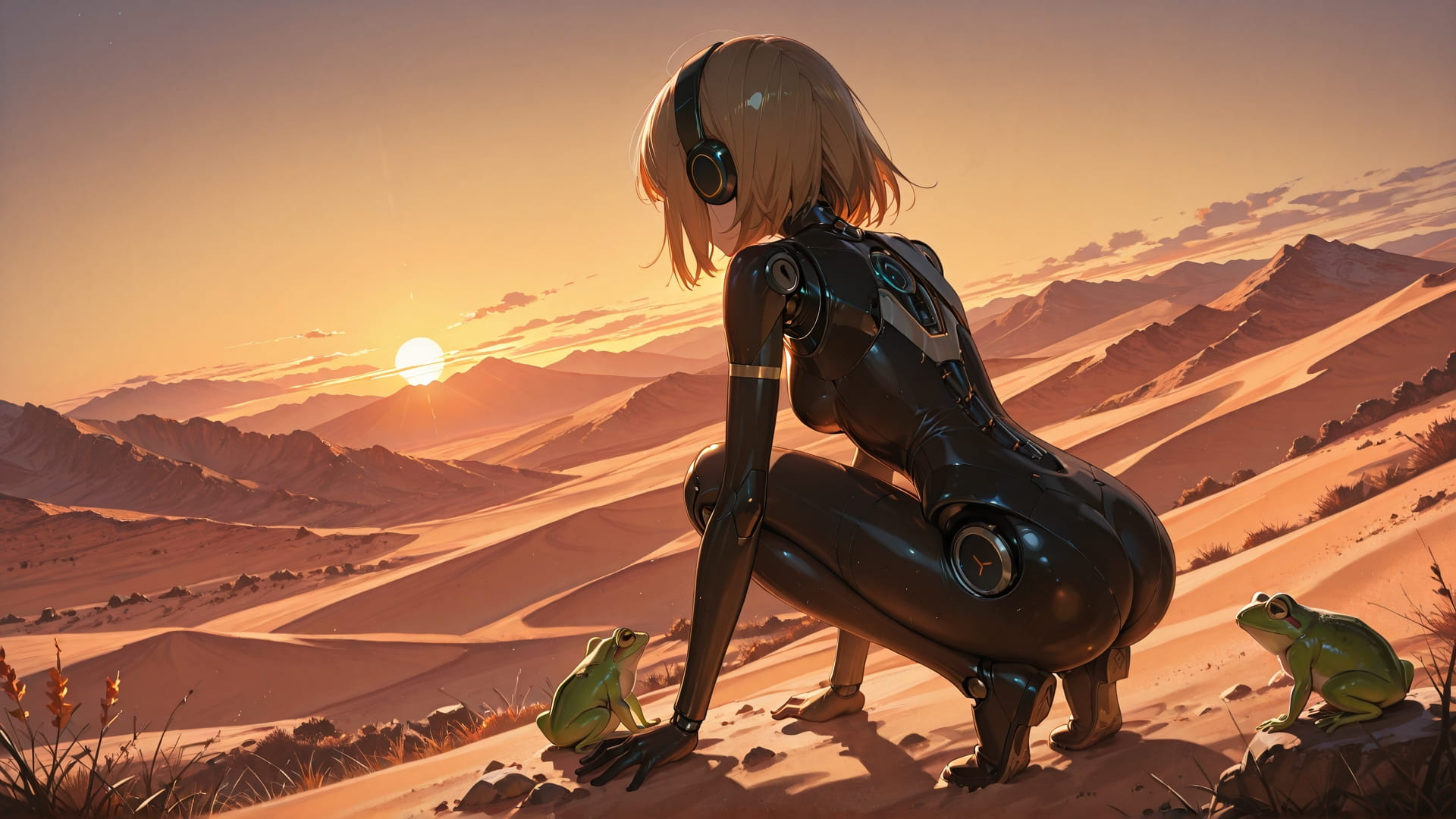 Brown Sunset Mountain Desert smartphone wallpaper free download, vertical 16:9 format, Brown, Sunset, Mountain, Autumn