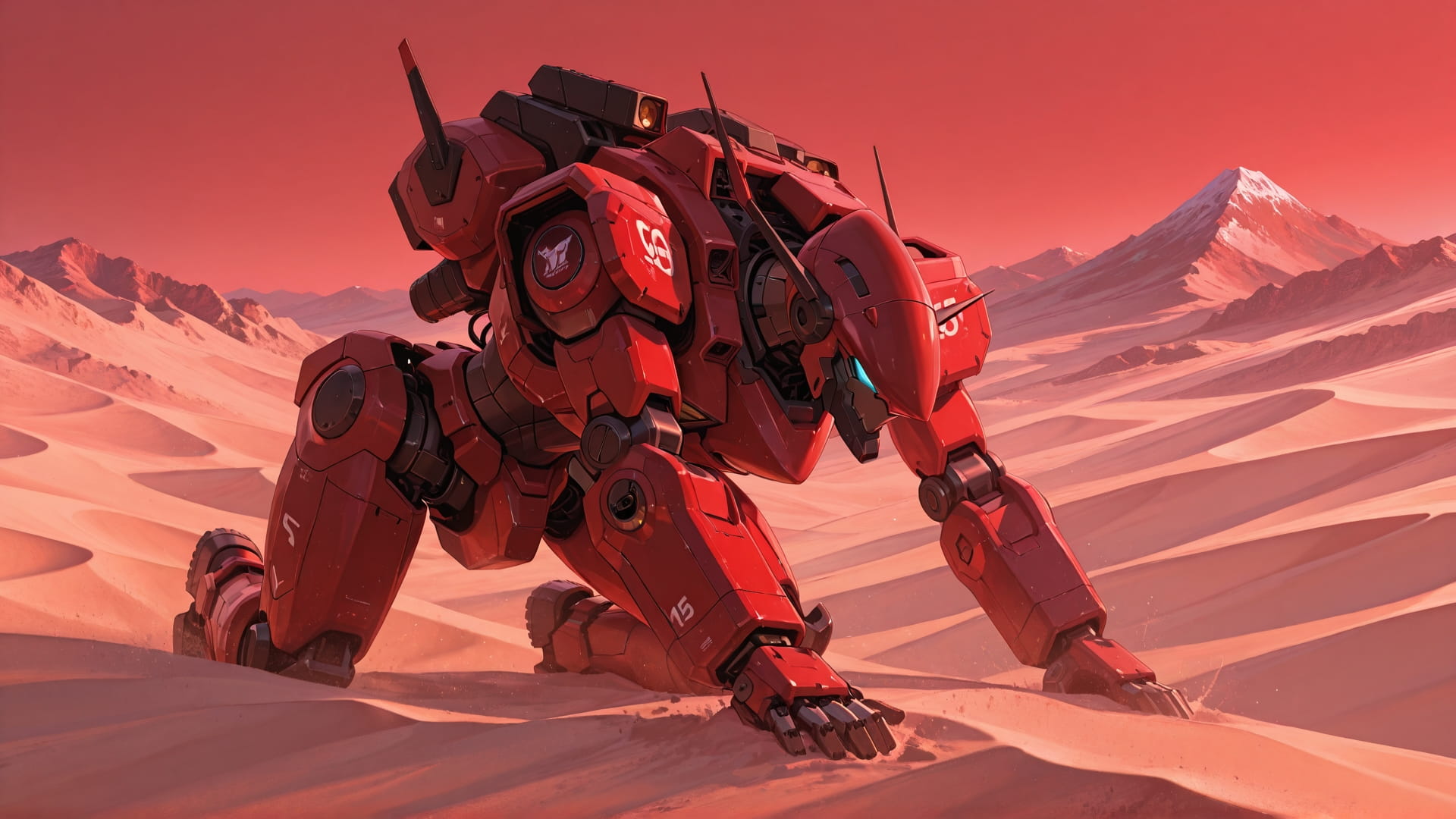 Red Afternoon Mountain Desert smartphone wallpaper free download, vertical 16:9 format, Red, Afternoon, Mountain, Winter