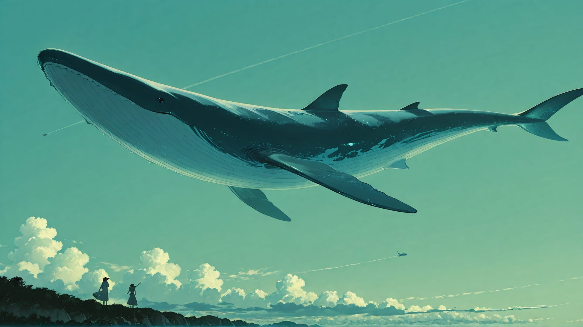 Green Afternoon Sky DramaClub smartphone wallpaper free download, vertical 16:9 format, Green, Afternoon, Sky, Summer