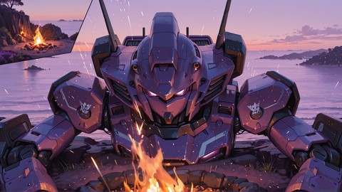 Purple Afternoon Sea Ember smartphone wallpaper free download, vertical 9:16 format, Purple, Afternoon, Sea, Spring