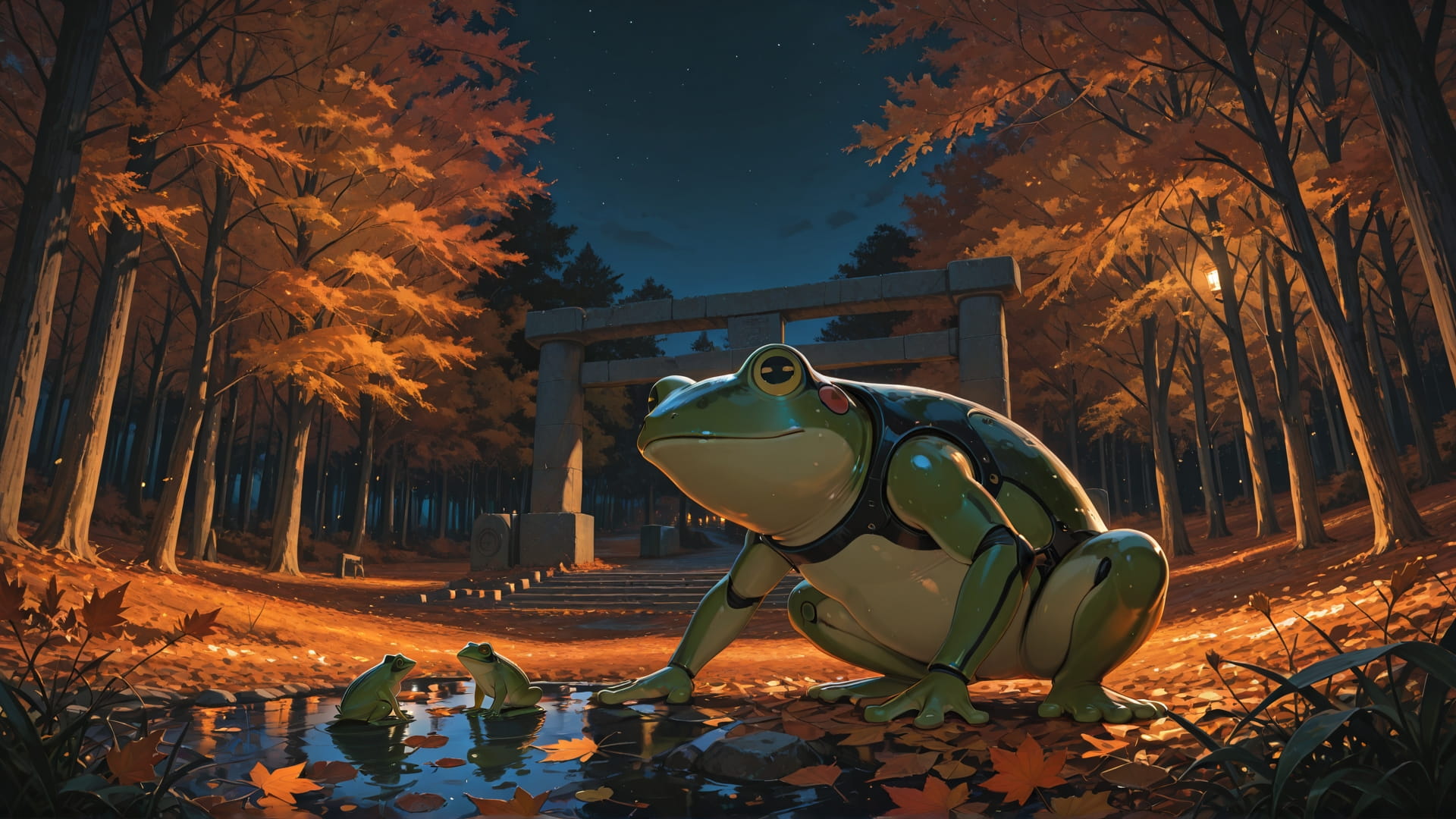 Orange Night Nature England smartphone wallpaper free download, vertical 16:9 format, Orange, Night, Nature, Autumn