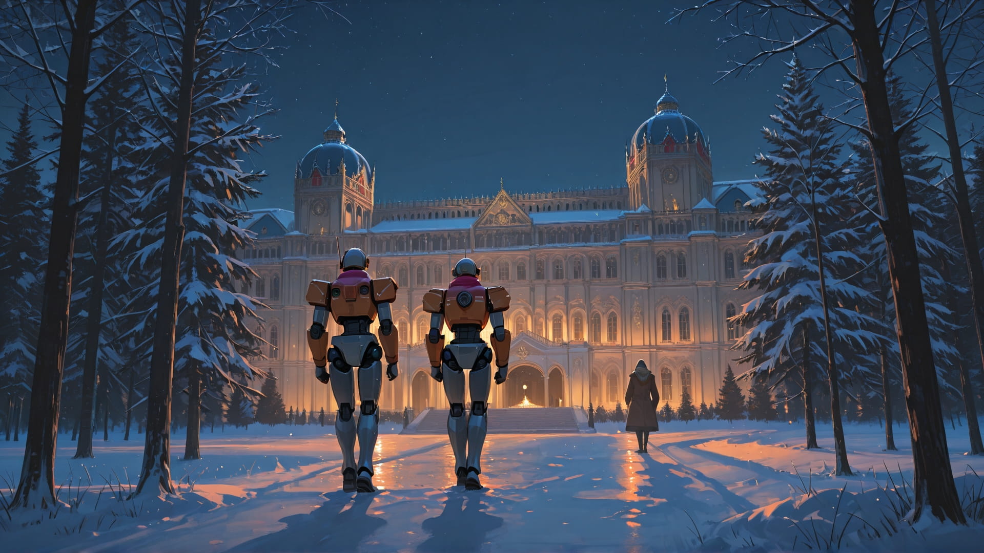 Orange Night Nature England smartphone wallpaper free download, vertical 16:9 format, Orange, Night, Nature, Winter