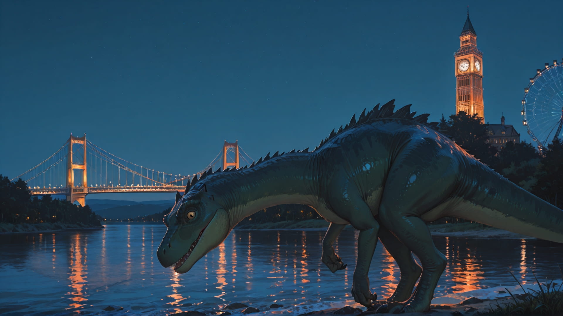 Orange Night Sea England smartphone wallpaper free download, vertical 16:9 format, Orange, Night, Sea, Summer