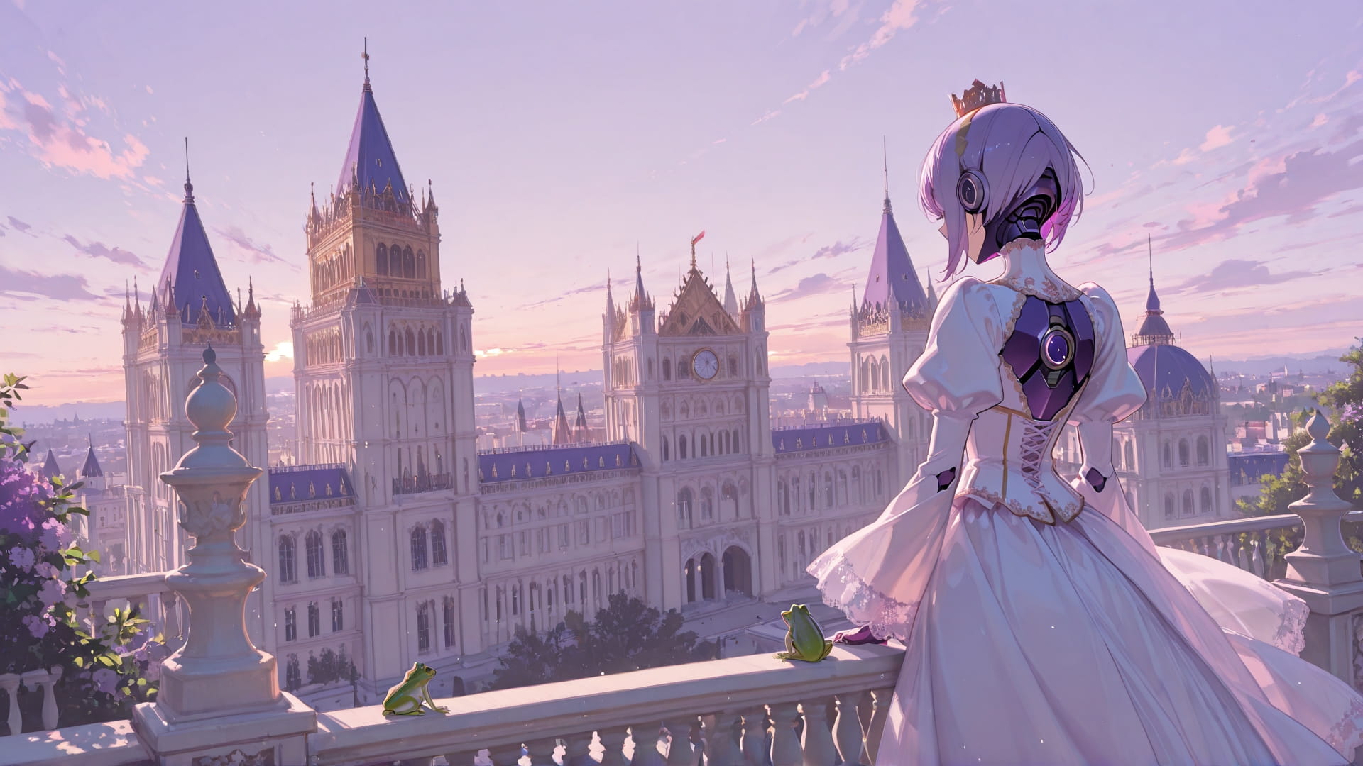 Purple Afternoon Sky England smartphone wallpaper free download, vertical 16:9 format, Purple, Afternoon, Sky, Spring