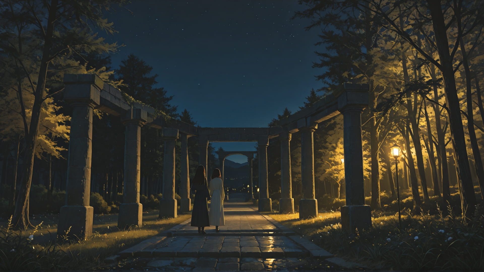 Yellow Night Nature England smartphone wallpaper free download, vertical 16:9 format, Yellow, Night, Nature, Spring