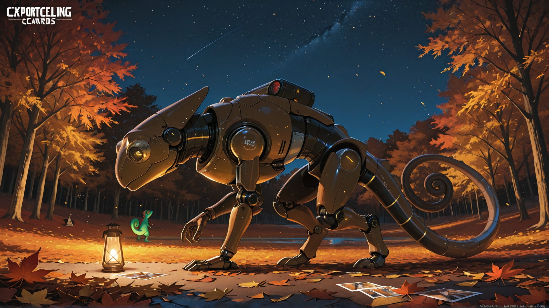 Brown Night Sky Explorecore smartphone wallpaper free download, vertical 16:9 format, Brown, Night, Sky, Autumn