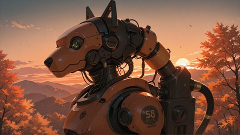 Orange Sunset Sky Explorecore smartphone wallpaper free download, vertical 9:16 format, Orange, Sunset, Sky, Autumn