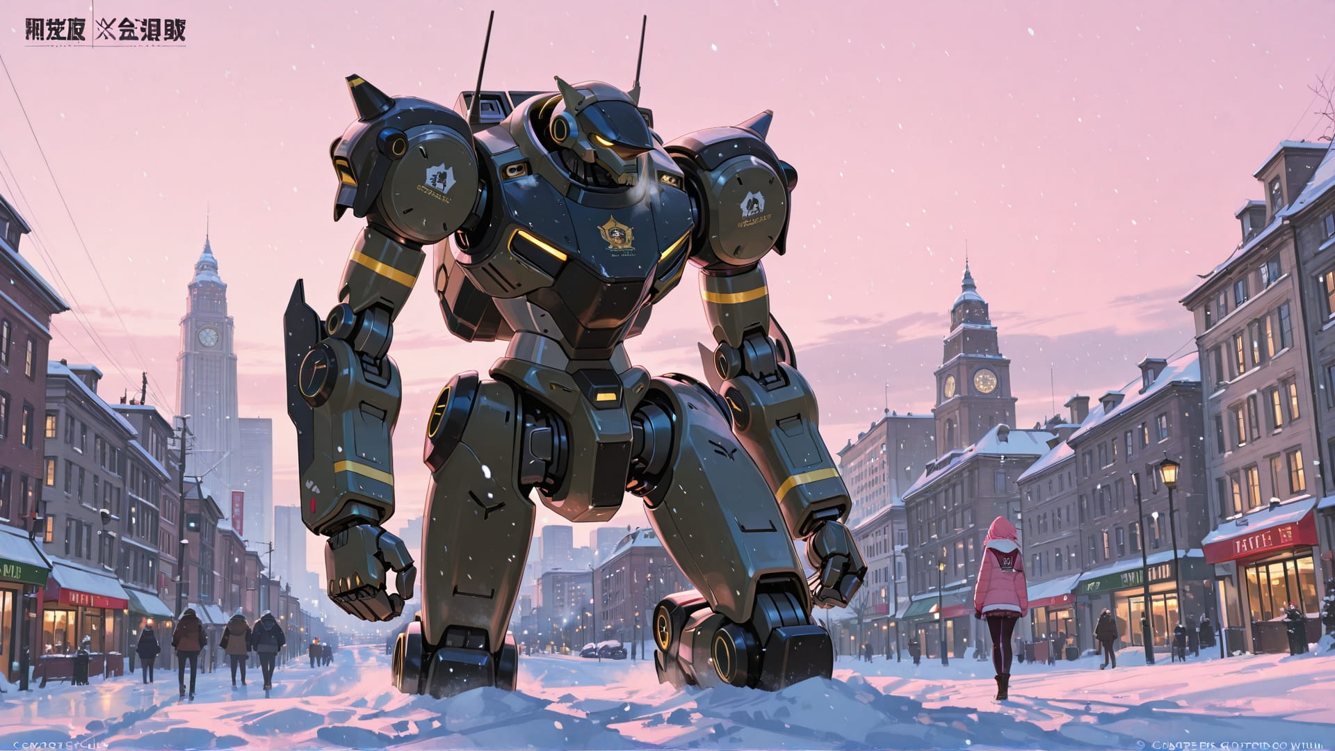 Pink Afternoon City Explorecore smartphone wallpaper free download, vertical 16:9 format, Pink, Afternoon, City, Winter