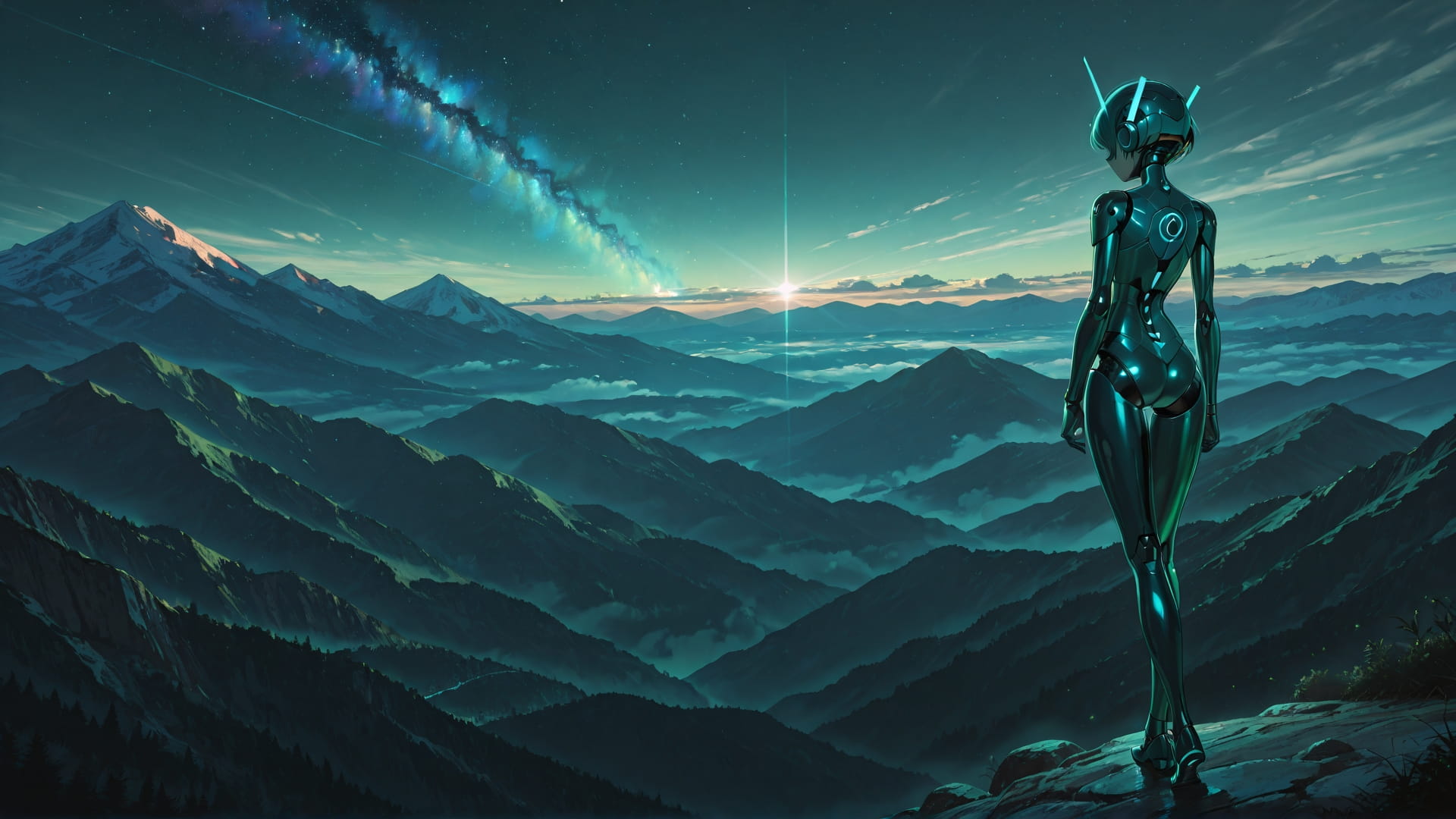 Green Afternoon Mountain ExtraCelestial smartphone wallpaper free download, vertical 16:9 format, Green, Afternoon, Mountain, Summer