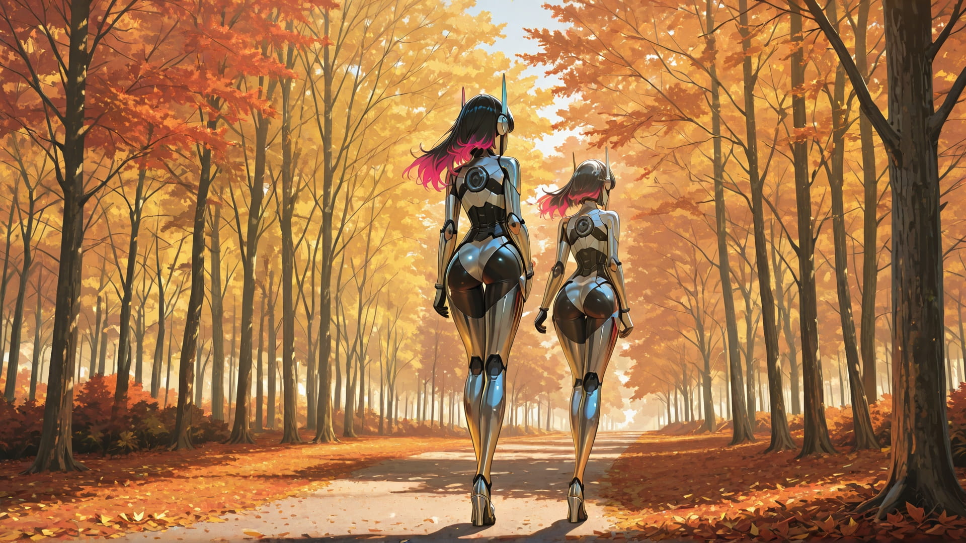 Yellow Afternoon Nature ExtraCelestial smartphone wallpaper free download, vertical 16:9 format, Yellow, Afternoon, Nature, Autumn