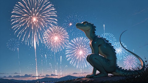 Blue Afternoon Sky Fireworks smartphone wallpaper free download, vertical 9:16 format, Blue, Afternoon, Sky, Spring