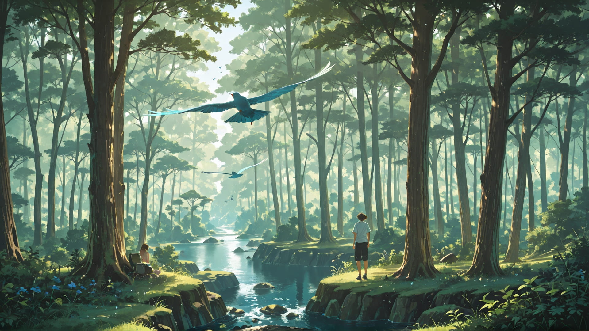 Brown Afternoon Nature FloatingIslands smartphone wallpaper free download, vertical 16:9 format, Brown, Afternoon, Nature, Summer