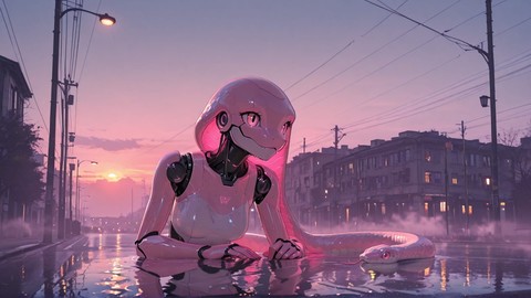 Pink Sunset Sky Fog smartphone wallpaper free download, vertical 9:16 format, Pink, Sunset, Sky, Spring