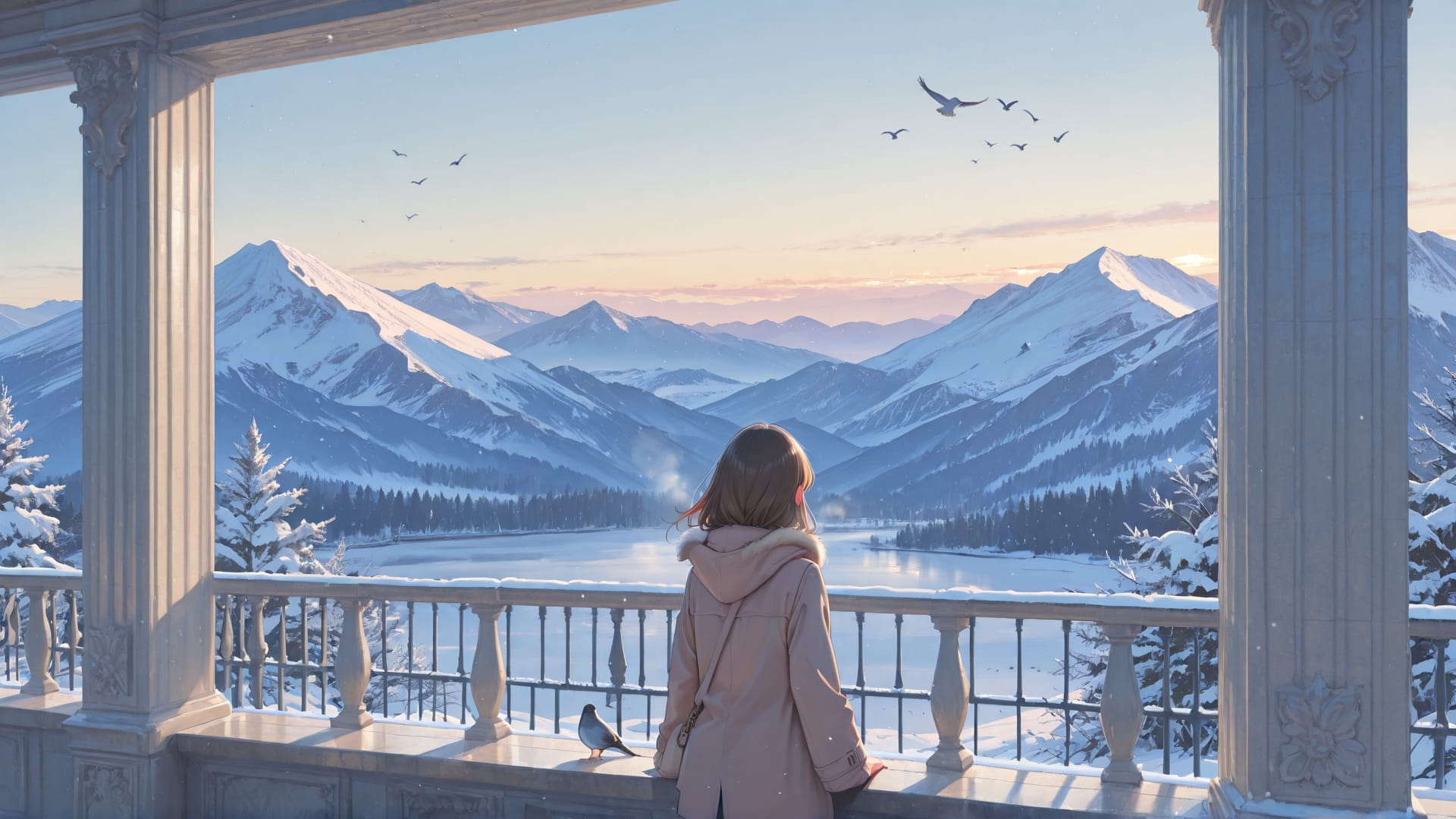 Brown Afternoon Mountain France smartphone wallpaper free download, vertical 16:9 format, Brown, Afternoon, Mountain, Winter