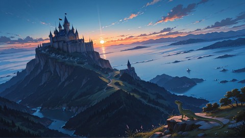 Blue Sunset Sea Germany smartphone wallpaper free download, vertical 9:16 format, Blue, Sunset, Sea, Spring