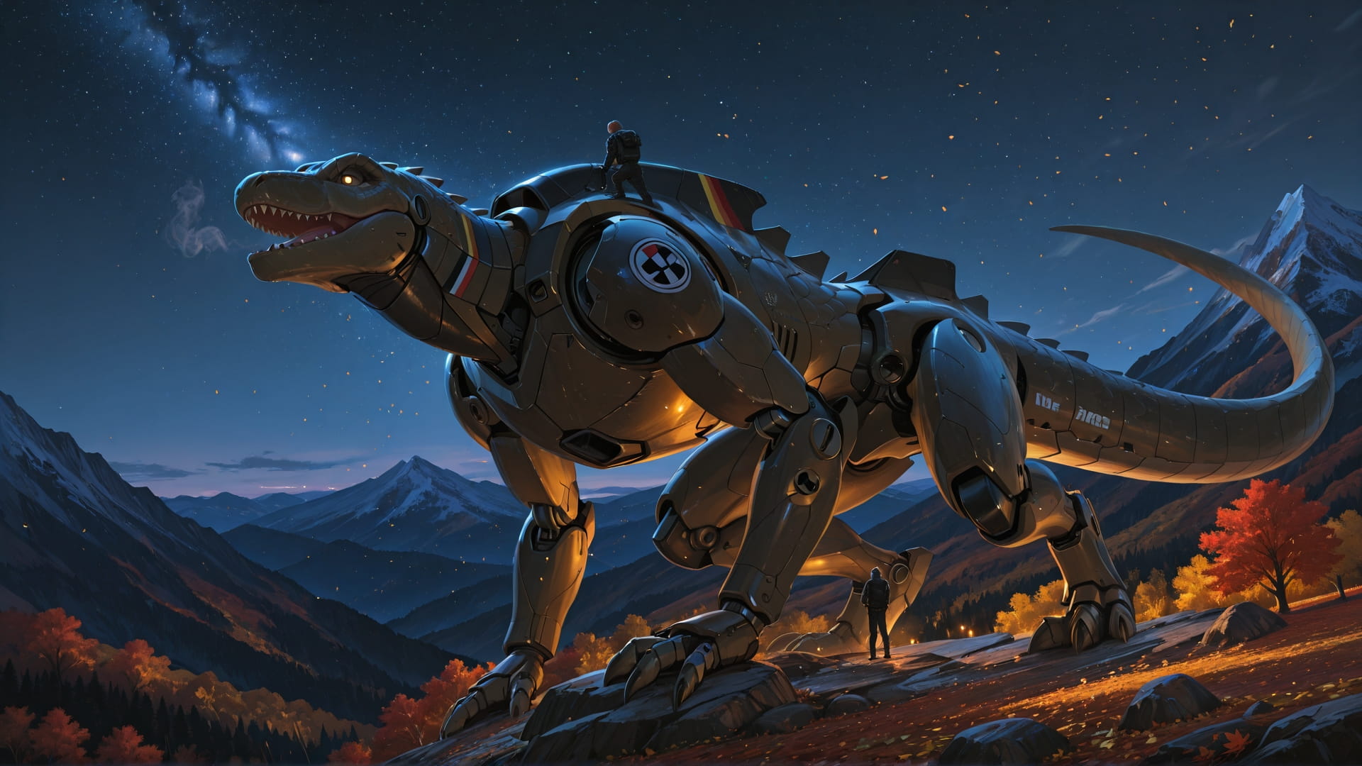 Brown Night Mountain Germany smartphone wallpaper free download, vertical 16:9 format, Brown, Night, Mountain, Autumn