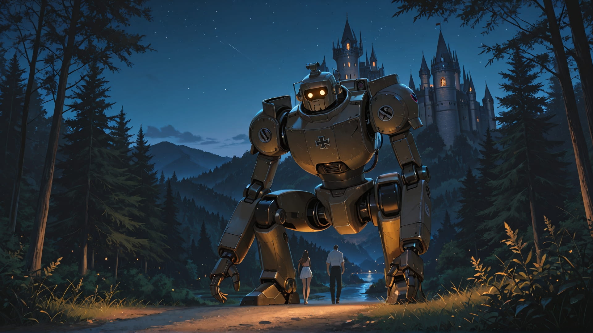 Brown Night Nature Germany smartphone wallpaper free download, vertical 16:9 format, Brown, Night, Nature, Summer