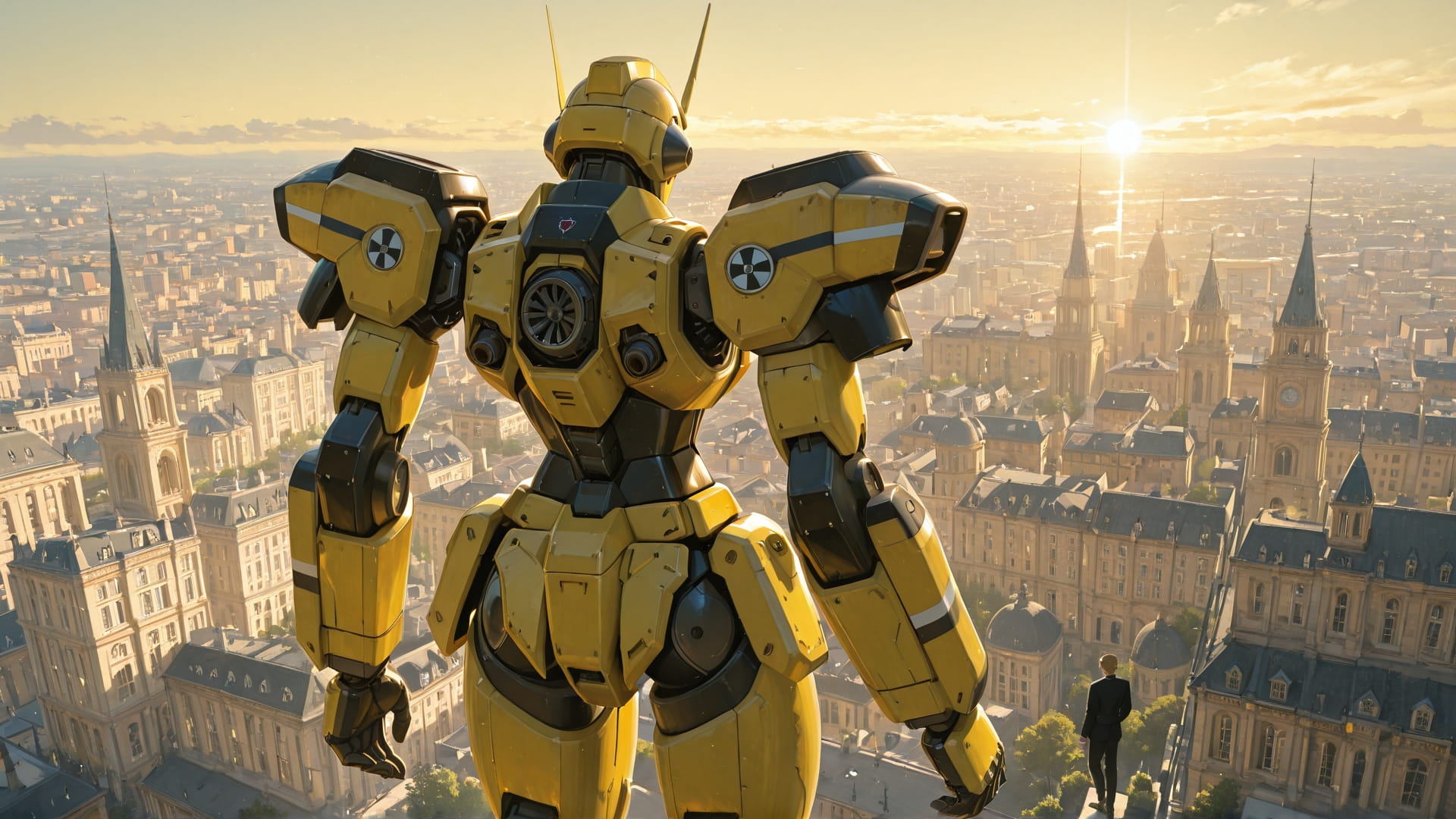 Yellow Afternoon City Germany smartphone wallpaper free download, vertical 16:9 format, Yellow, Afternoon, City, Spring