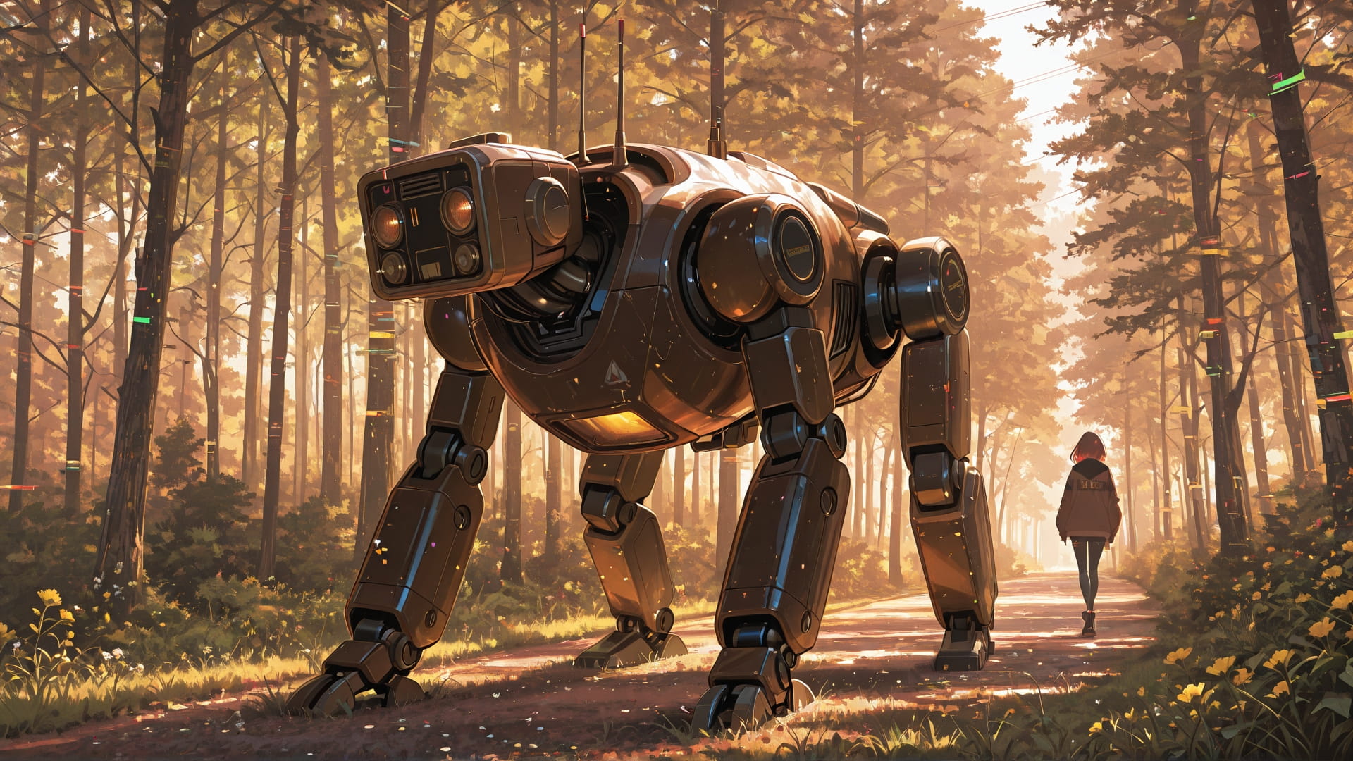 Brown Afternoon Nature GlitchyGlam smartphone wallpaper free download, vertical 16:9 format, Brown, Afternoon, Nature, Spring