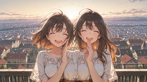 Brown Afternoon City GrannyWave smartphone wallpaper free download, vertical 9:16 format, Brown, Afternoon, City, Summer 001