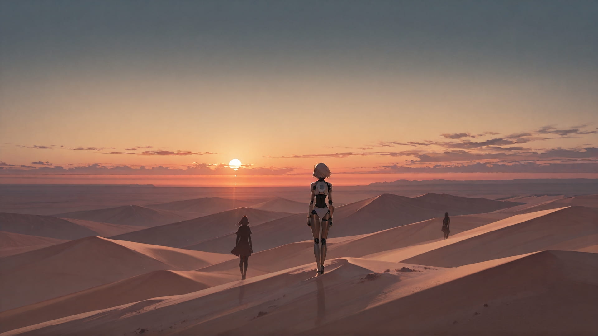 Brown Afternoon Sky Horizon smartphone wallpaper free download, vertical 16:9 format, Brown, Afternoon, Sky, Summer