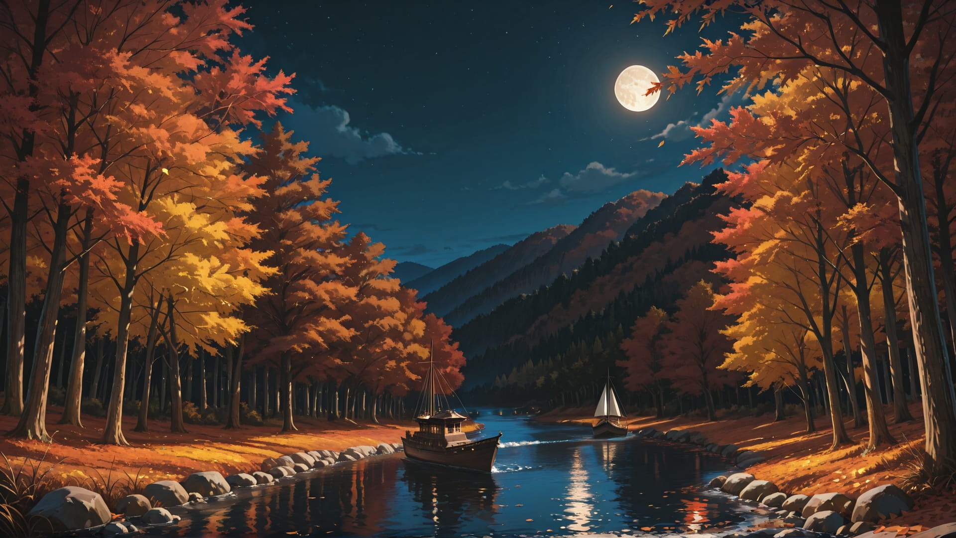 Brown Night Nature Hormuz smartphone wallpaper free download, vertical 16:9 format, Brown, Night, Nature, Autumn 001