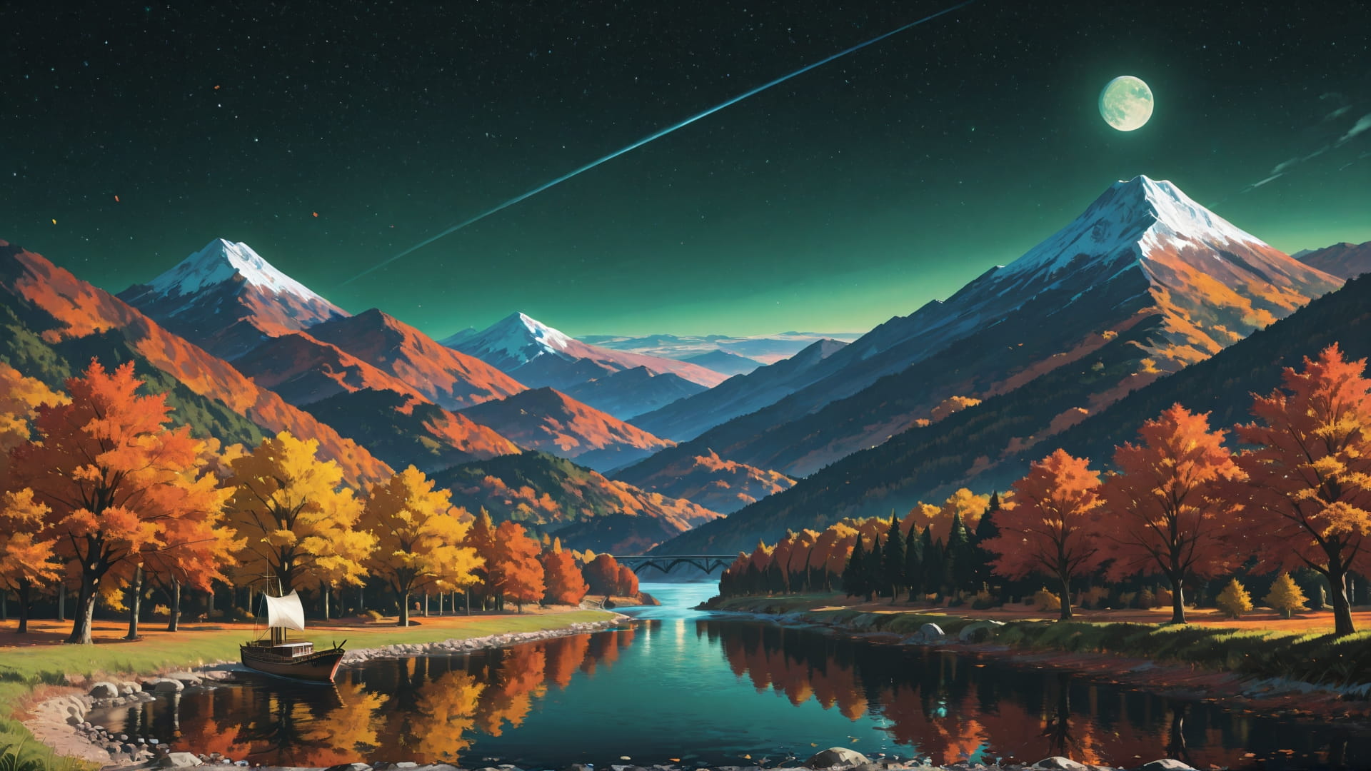 Green Afternoon Mountain Hormuz smartphone wallpaper free download, vertical 16:9 format, Green, Afternoon, Mountain, Autumn 001