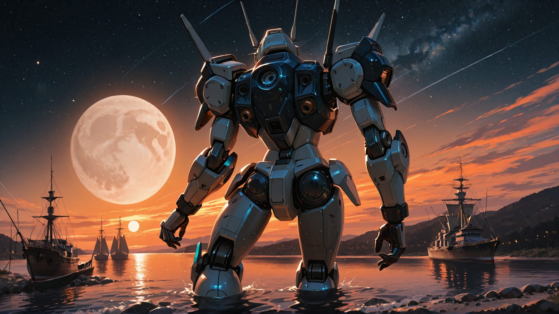 Orange Afternoon Sea Hormuz smartphone wallpaper free download, vertical 16:9 format, Orange, Afternoon, Sea, Summer