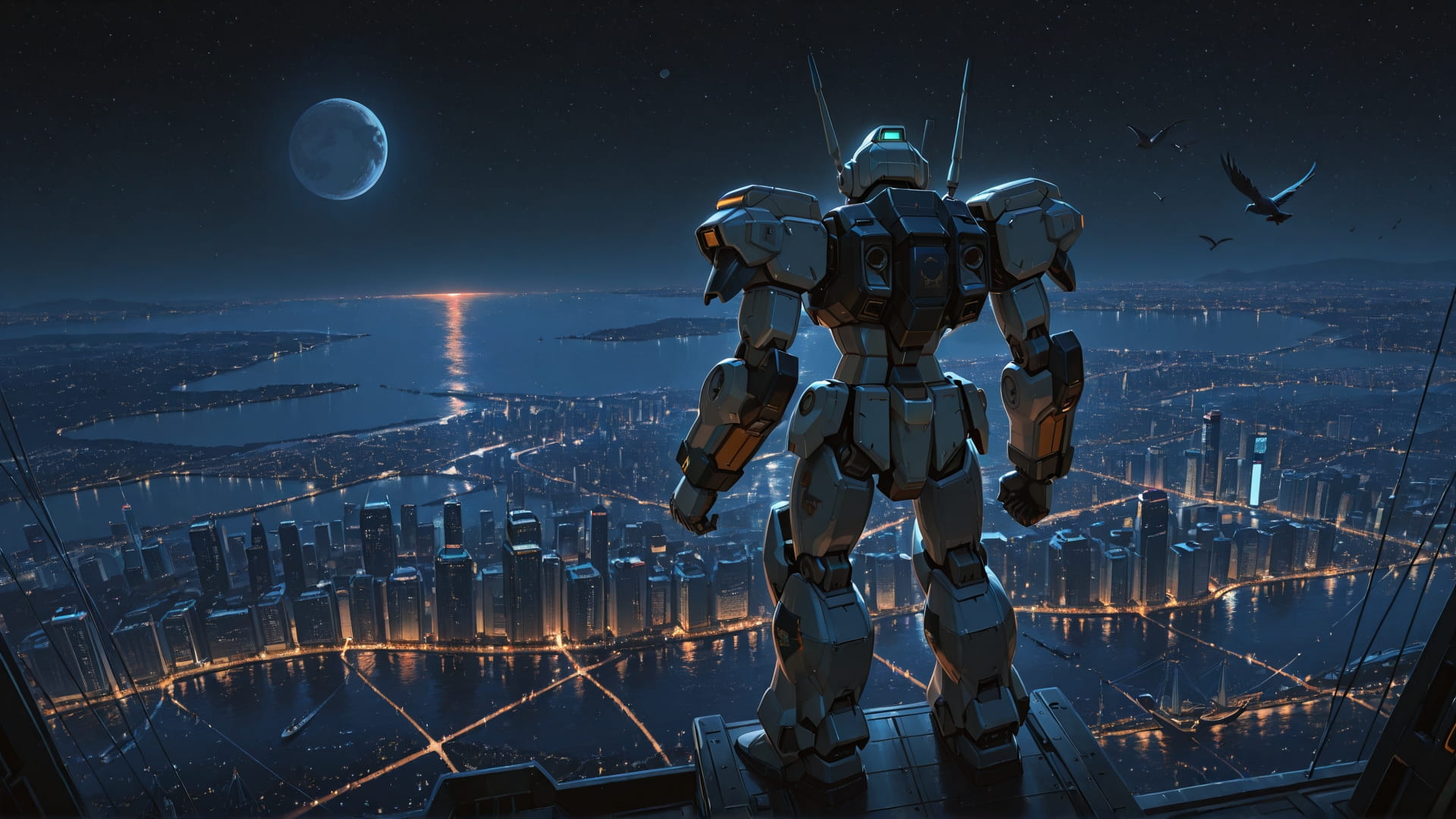 Orange Night City Hormuz smartphone wallpaper free download, vertical 16:9 format, Orange, Night, City, Winter