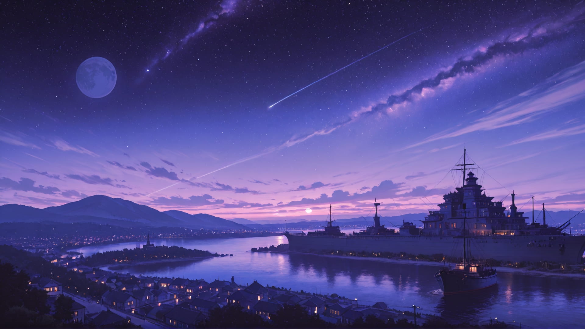 Purple Afternoon City Hormuz smartphone wallpaper free download, vertical 16:9 format, Purple, Afternoon, City, Summer