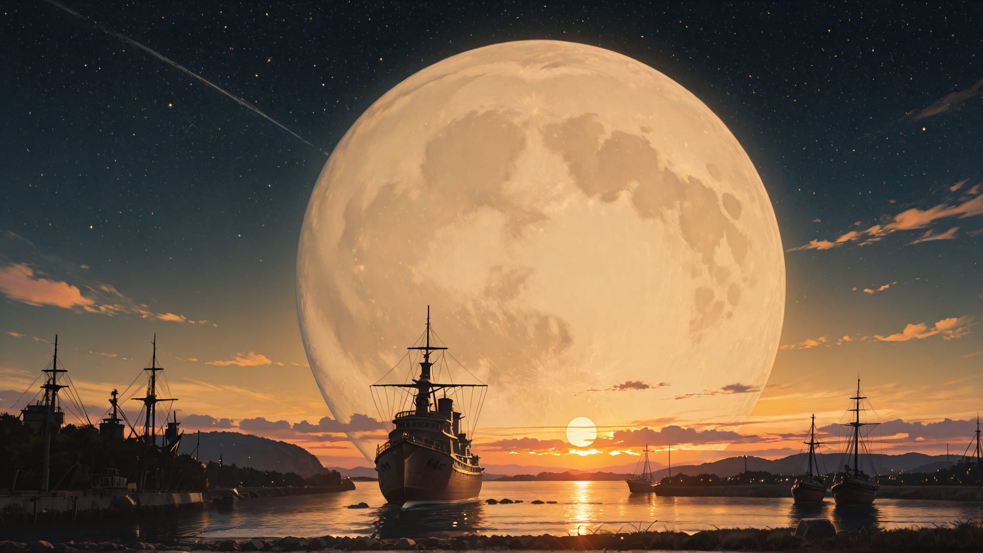 Yellow Sunset Sky Hormuz smartphone wallpaper free download, vertical 16:9 format, Yellow, Sunset, Sky, Spring 001