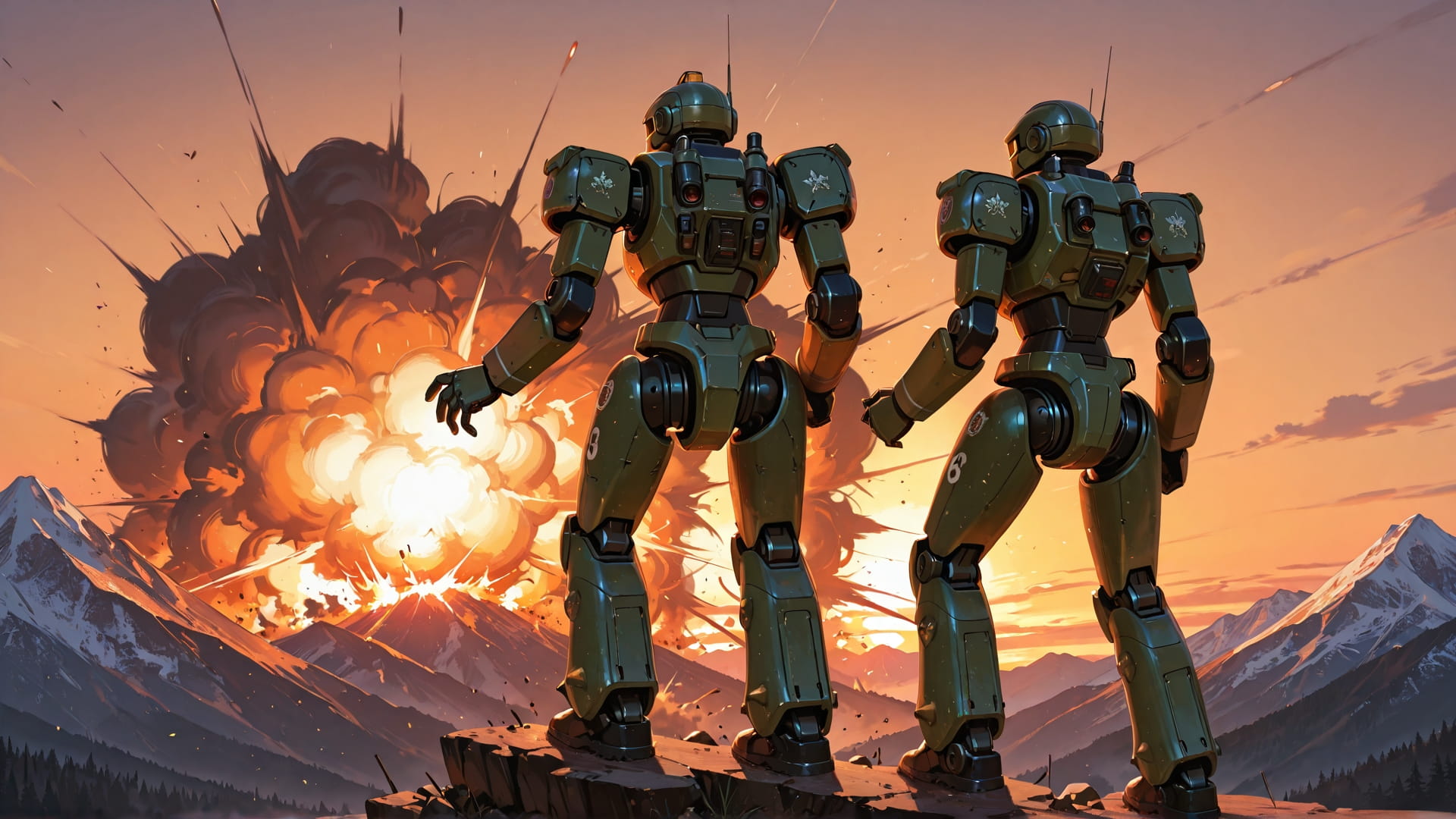 Orange Sunset Mountain Iran smartphone wallpaper free download, vertical 16:9 format, Orange, Sunset, Mountain, Spring