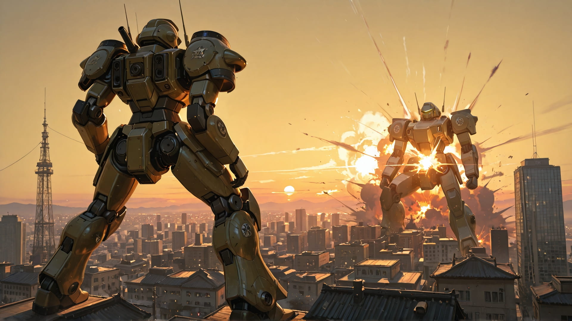 Yellow Sunset City Iran smartphone wallpaper free download, vertical 16:9 format, Yellow, Sunset, City, Winter