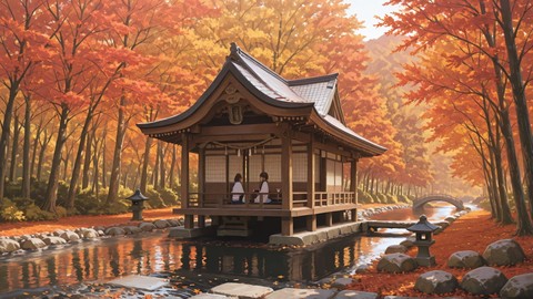 Brown Afternoon Sea Japanese smartphone wallpaper free download, vertical 9:16 format, Brown, Afternoon, Sea, Autumn 001