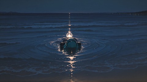 Brown Night Sea Lagoon smartphone wallpaper free download, vertical 9:16 format, Brown, Night, Sea, Spring