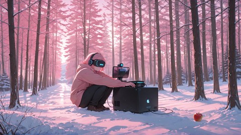 Pink Afternoon Nature MR smartphone wallpaper free download, vertical 9:16 format, Pink, Afternoon, Nature, Winter 001