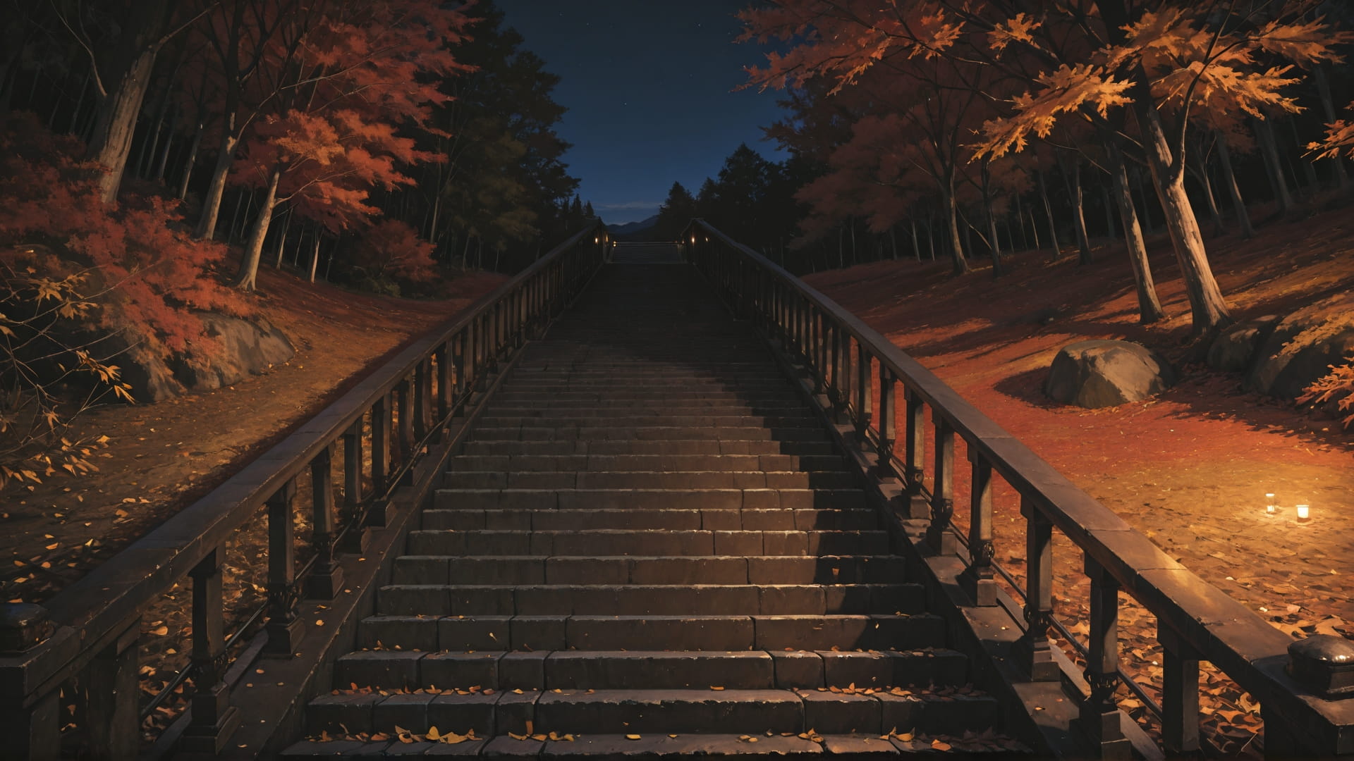 Brown Night Nature Marble smartphone wallpaper free download, vertical 16:9 format, Brown, Night, Nature, Autumn